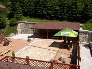 Grillplatz der Pension �afran